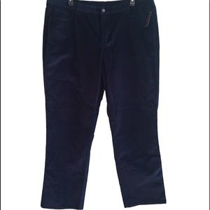 Lane Bryant dark Navy blue straight leg pants